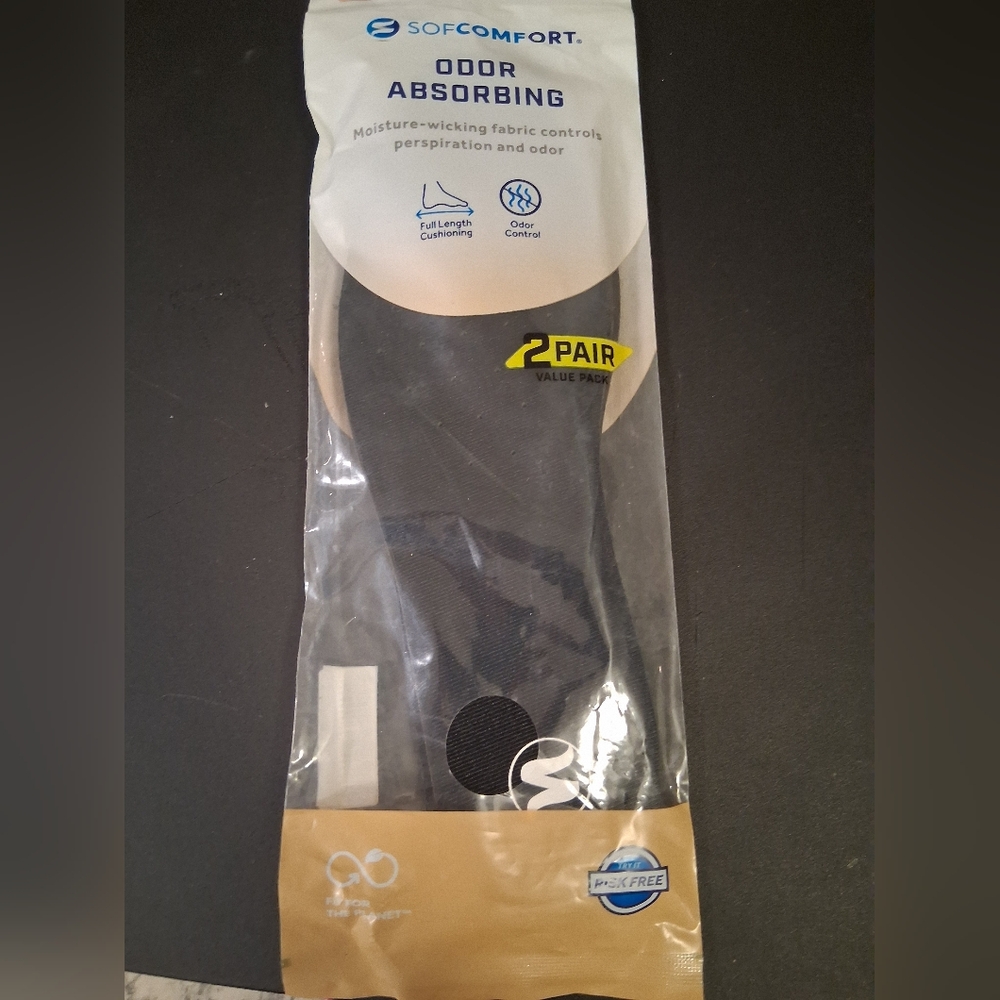 Sof Comfort Odor Absorbing Insoles